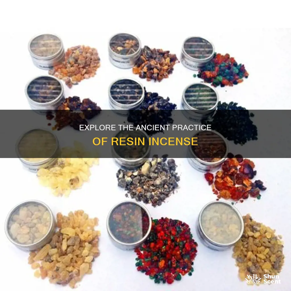 what are resin incense