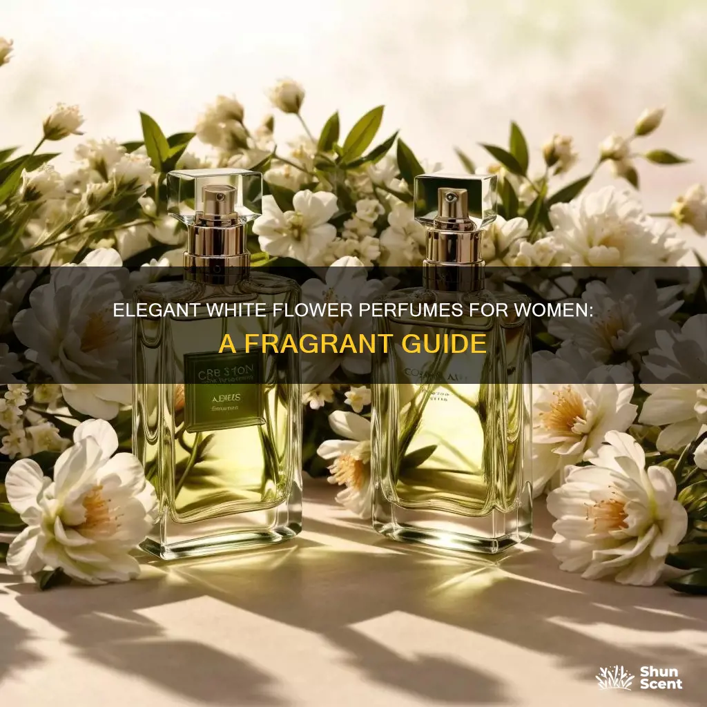 what are some adult female white flower fragrances
