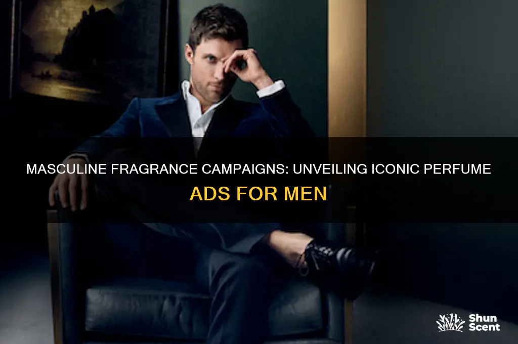 what are some masculine perfume ads