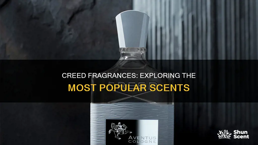what are some of the most popular creed fragrances