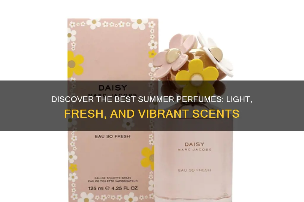 what are summer perfumes