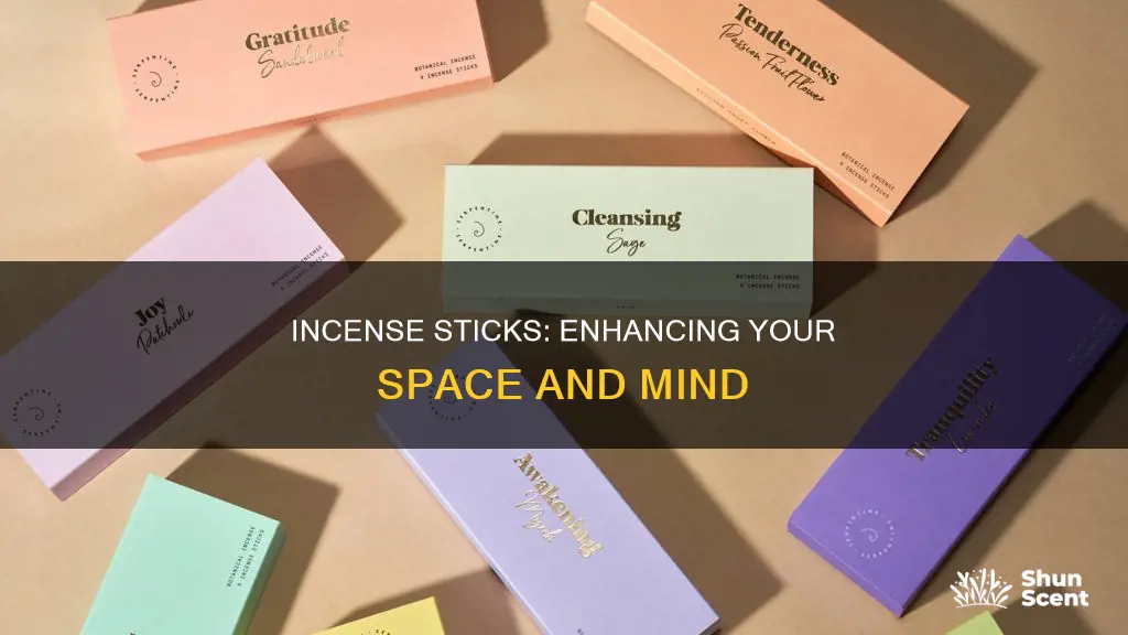 what are the advantages of incense sticks