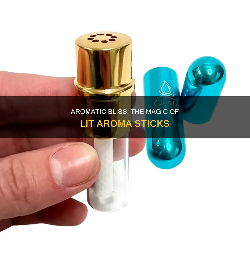 what are the aroma sticks you can lit