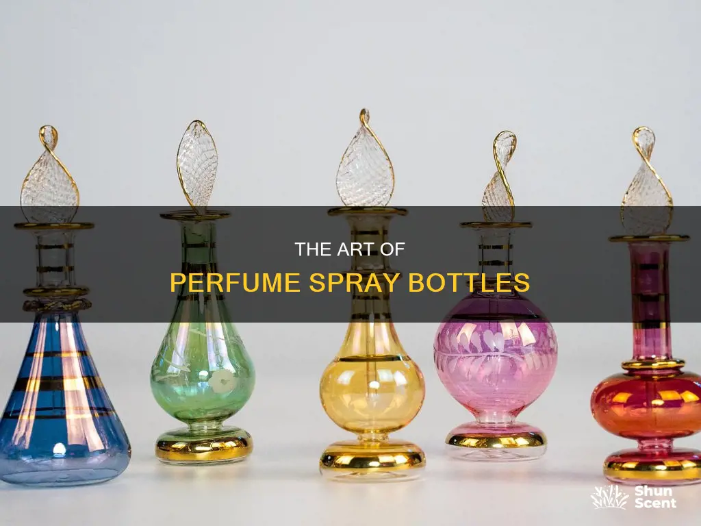 what are the beautiful perfume spay bottles called