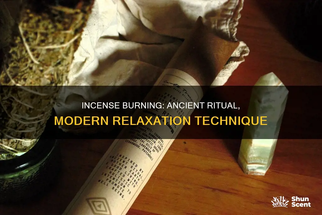 what are the benefits of burning incense