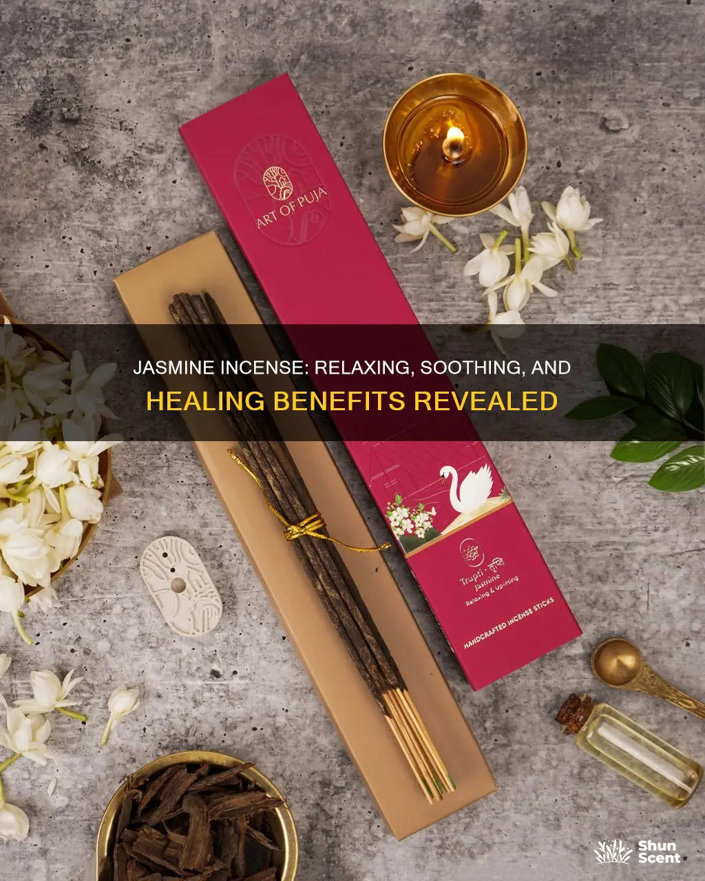 what are the benefits of jasmine incense