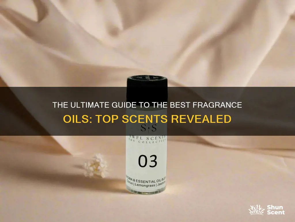 what are the best fragrance oils