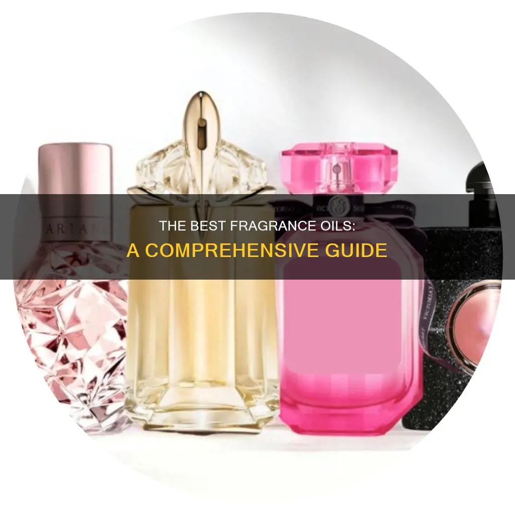 what are the best fragrance oils