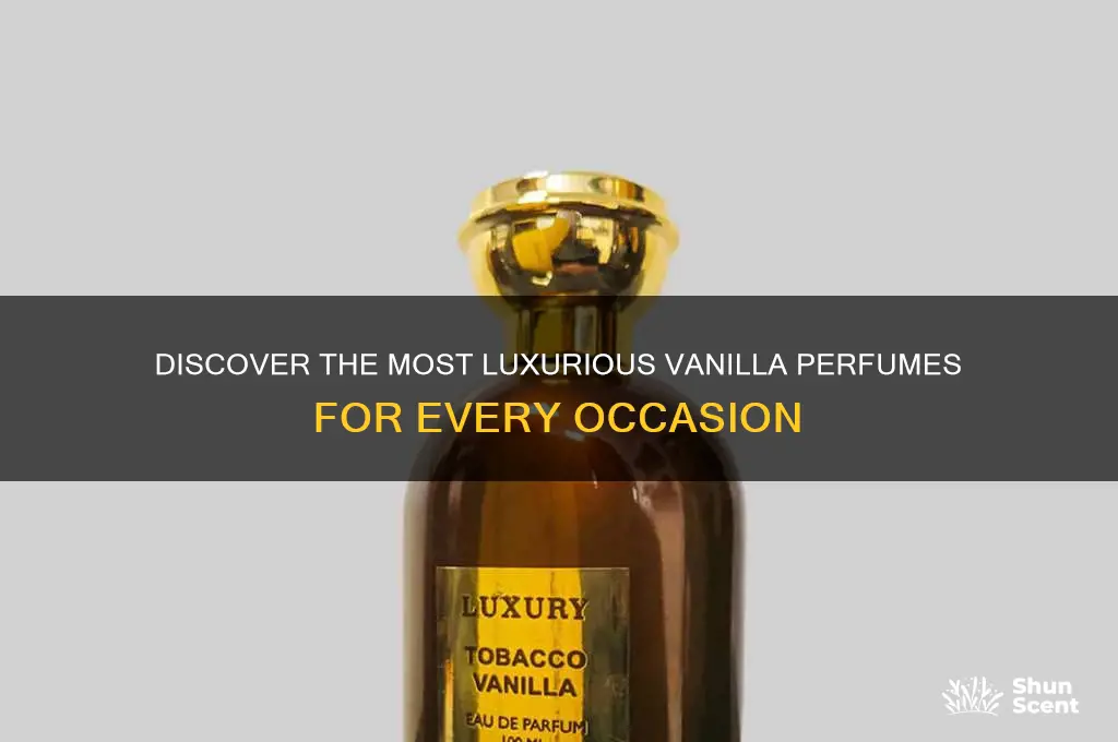 what are the best vanilla perfumes