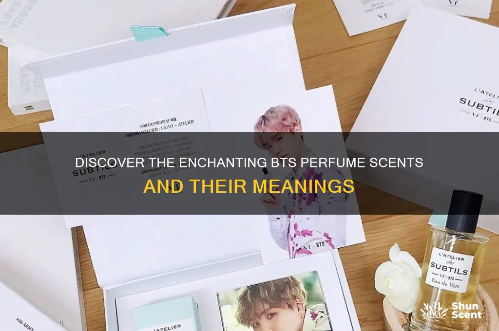 what are the bts perfume scents