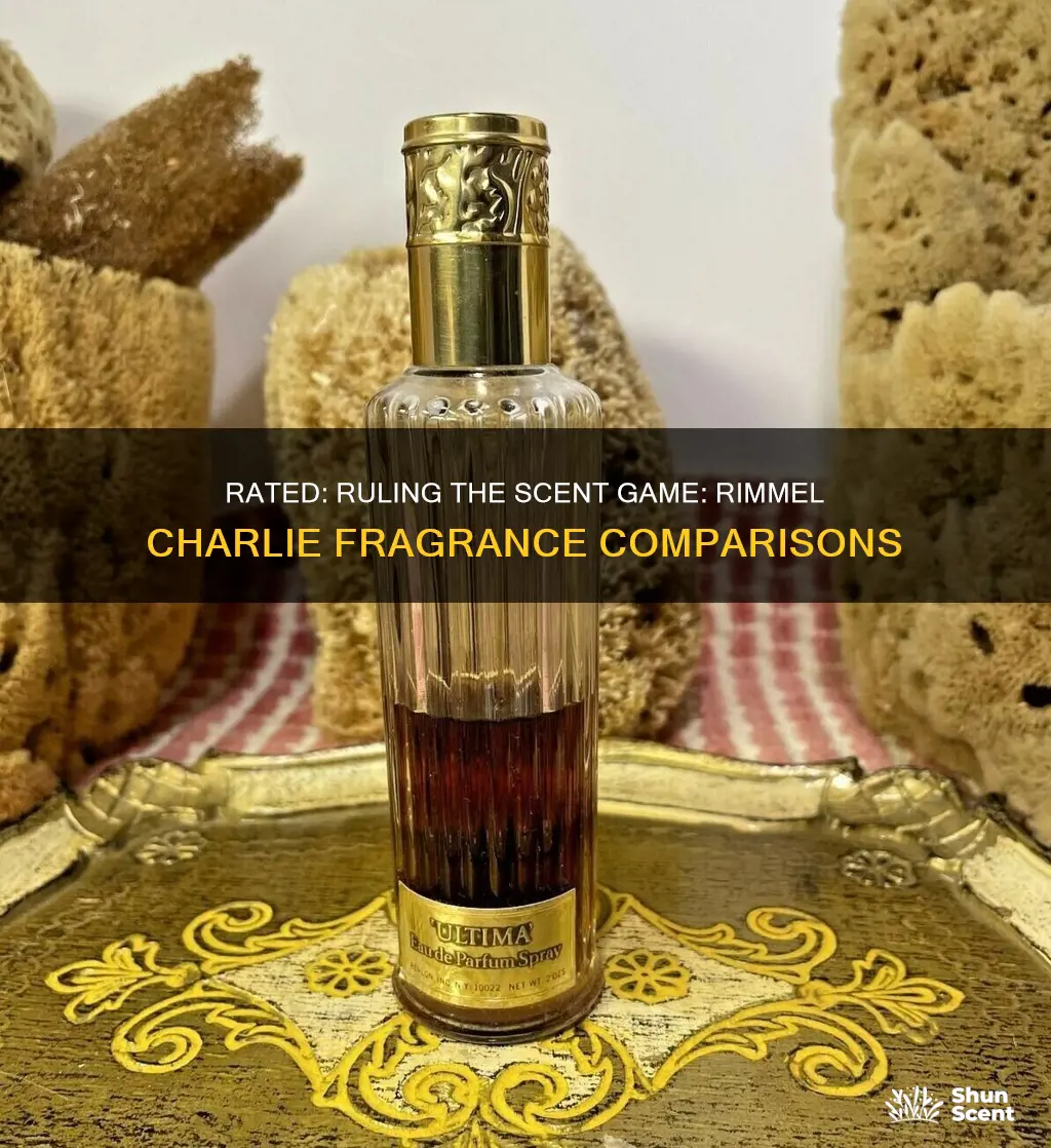 what are the differences between the revlon charlie fragrances