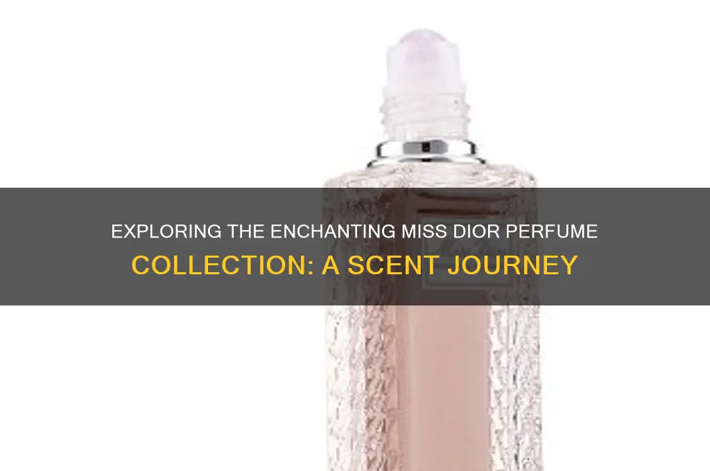 what are the different miss dior perfumes