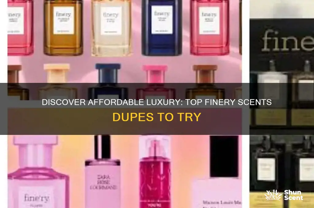 what are the finery scents dupes for