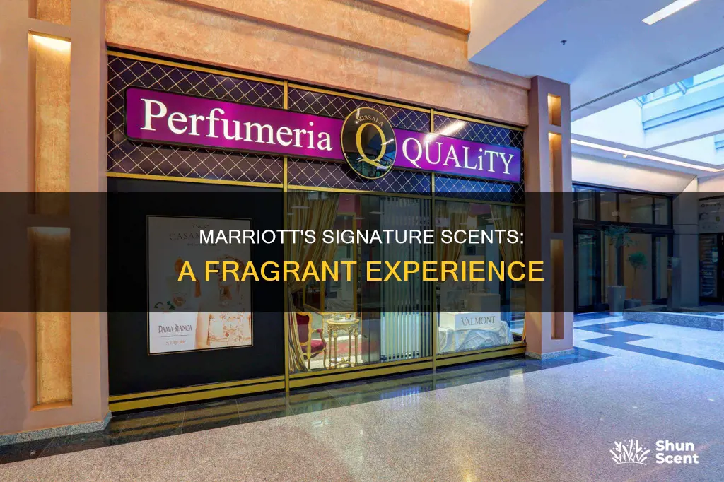 what are the fragrances in marriott