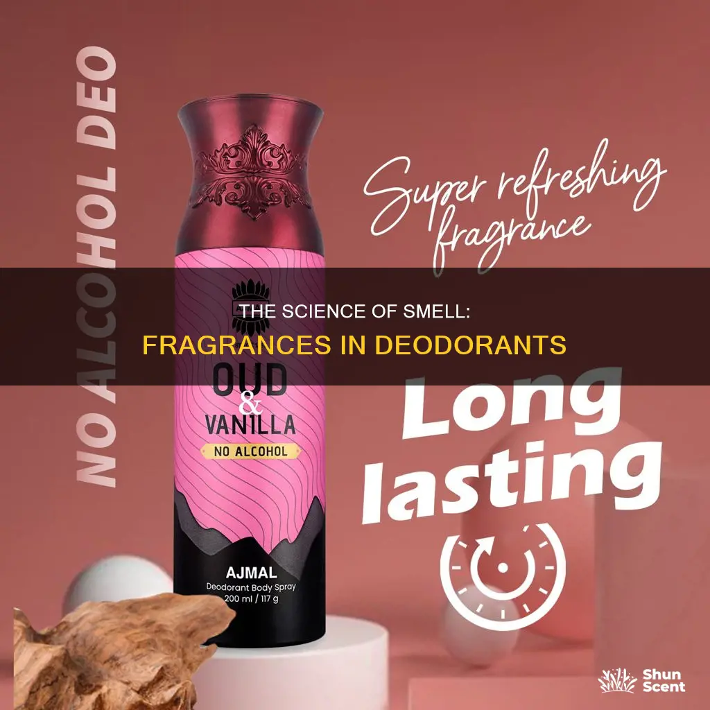 what are the fragrances used in deoderants