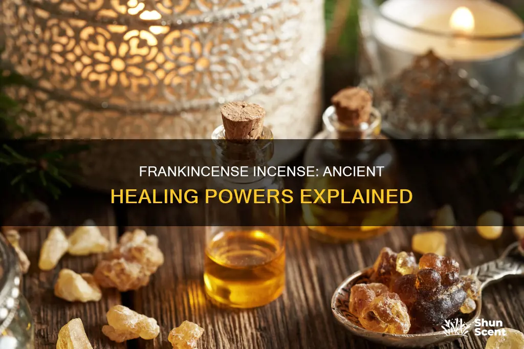 what are the healing properties of frankincense incense