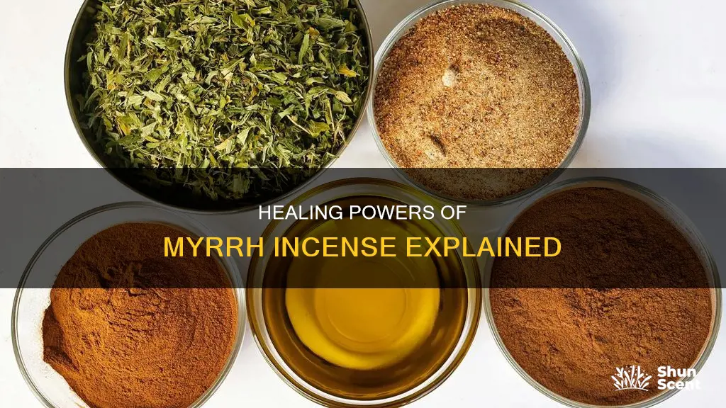what are the healing properties of myrrh incense