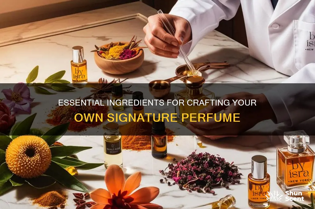 what are the ingredients for making perfume
