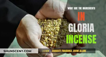Gloria Incense: Exploring the Intricate Blend of Ingredients