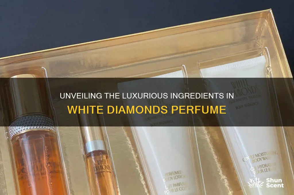 what are the ingredients in white diamonds perfume