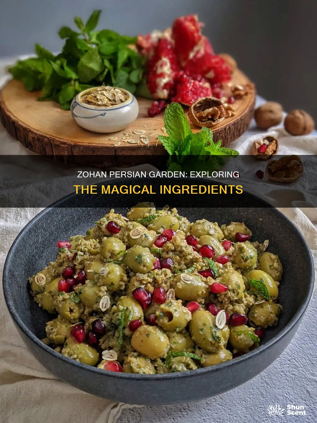 what are the ingredients in zohan persian garden fragrance