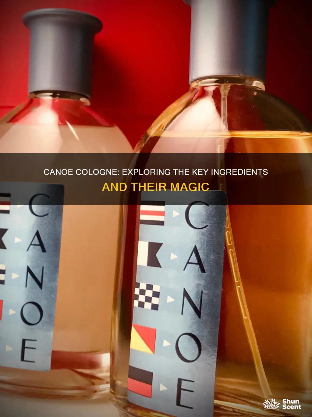 what are the ingredients of canoe cologne