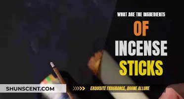 Incense Sticks: Natural Ingredients for a Fragrant Experience