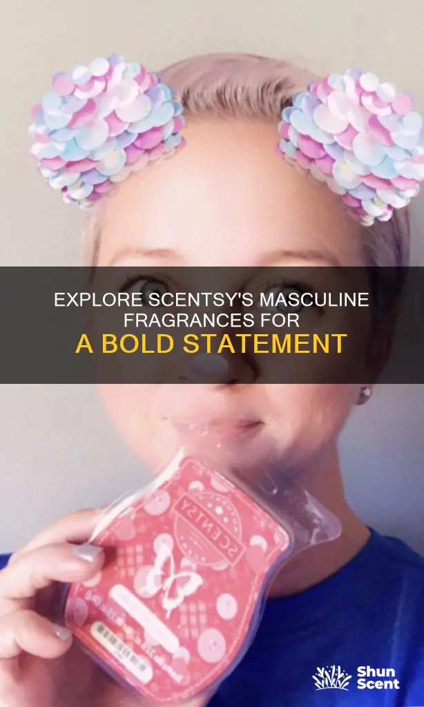 what are the masculine fragrances for scentsy body collection