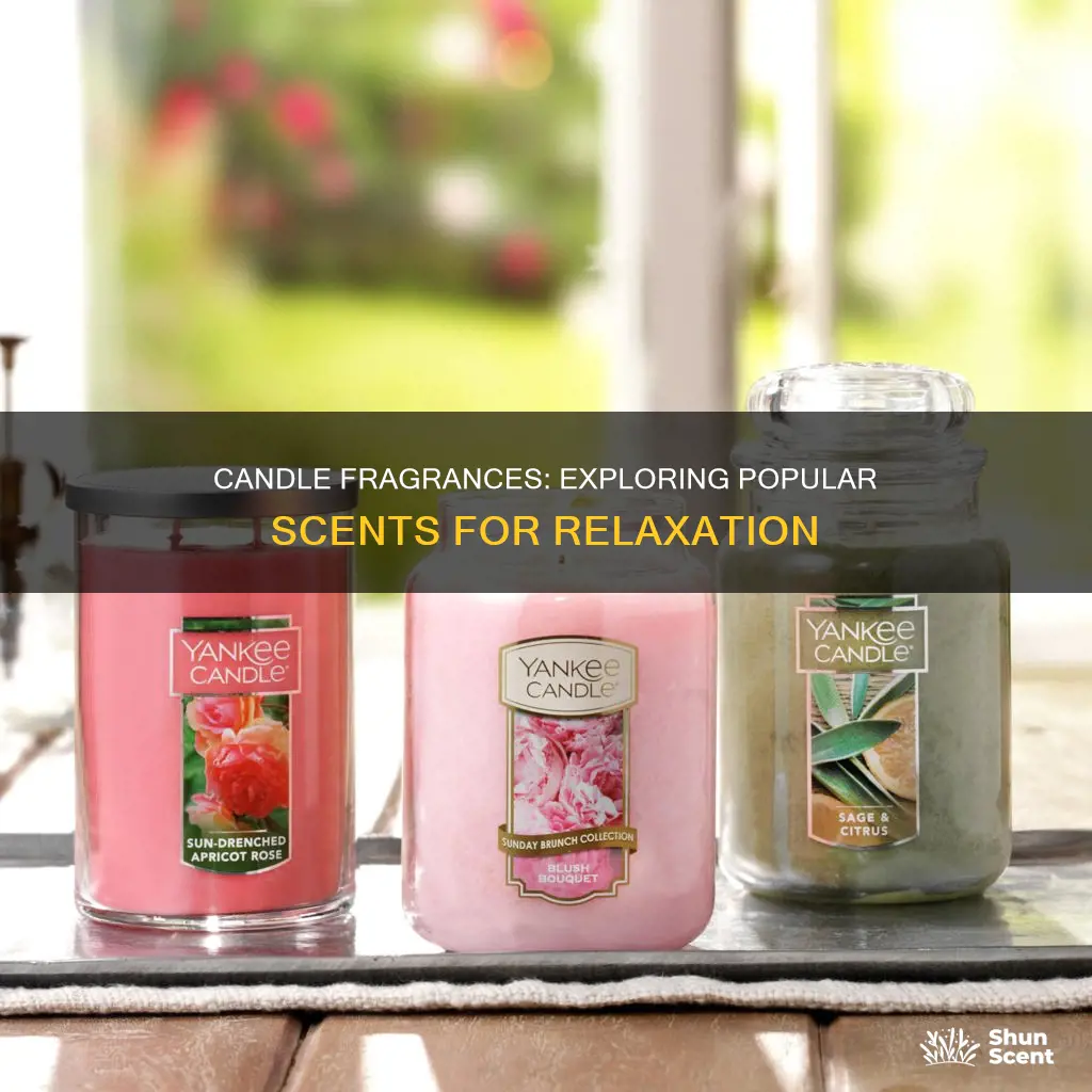what are the most popular candle fragrances