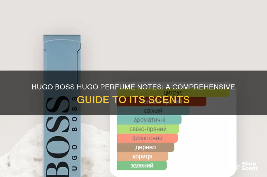 what are the notes for hugo boss hugo perfume