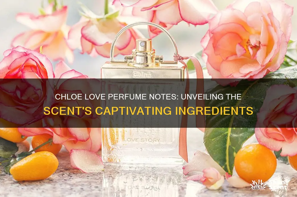 what are the notes in chloe love perfume