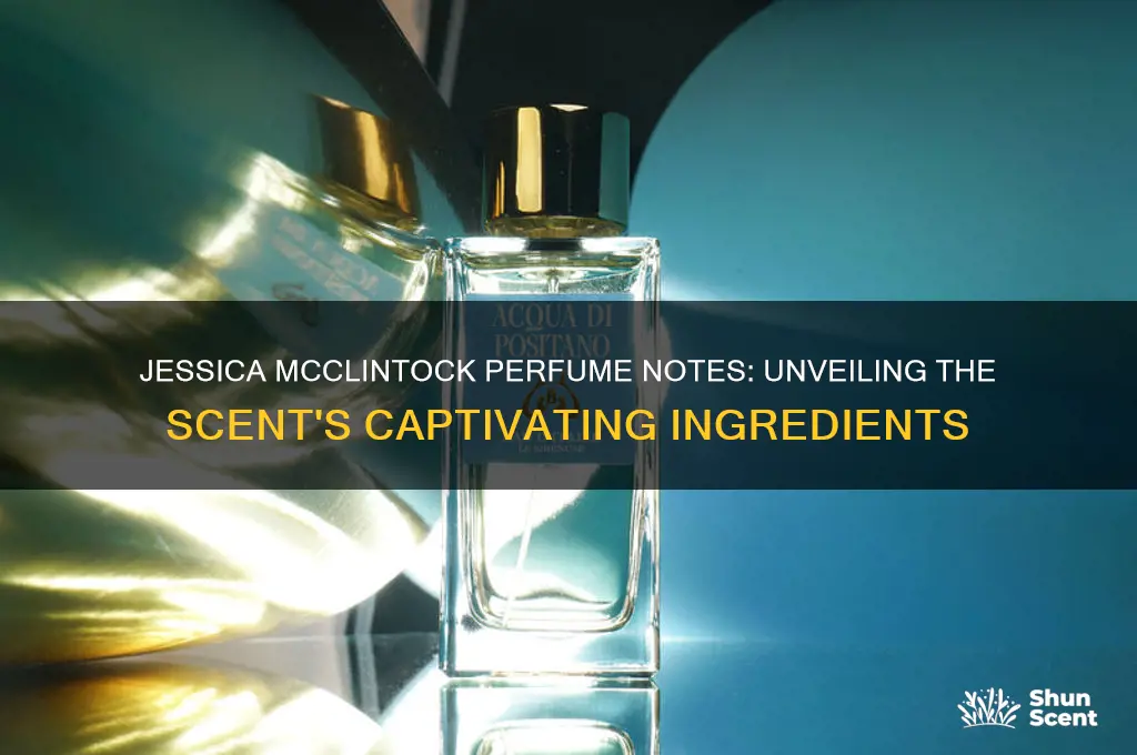 what are the notes in jessica mcclintock perfume