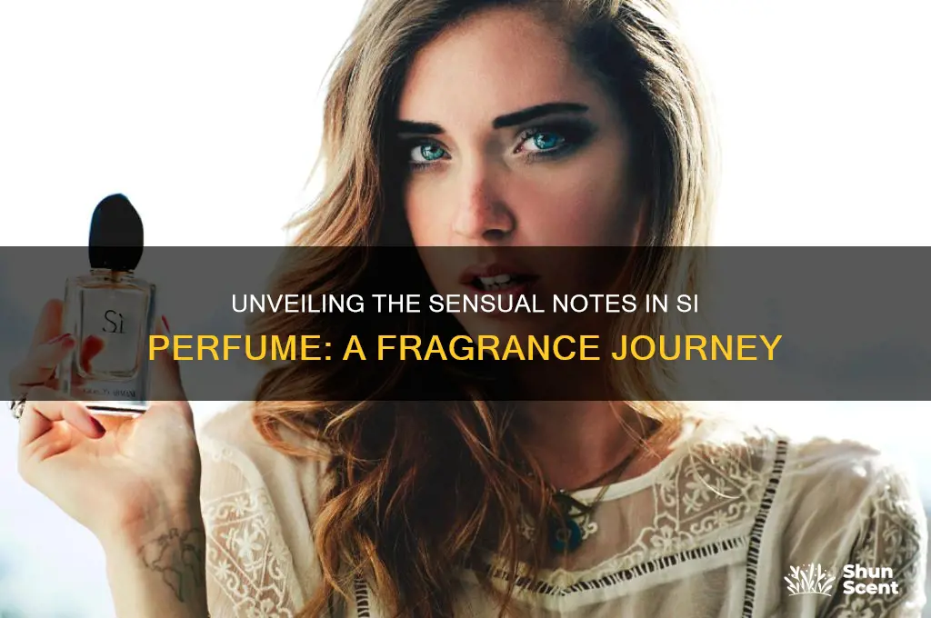 what are the notes in si perfume