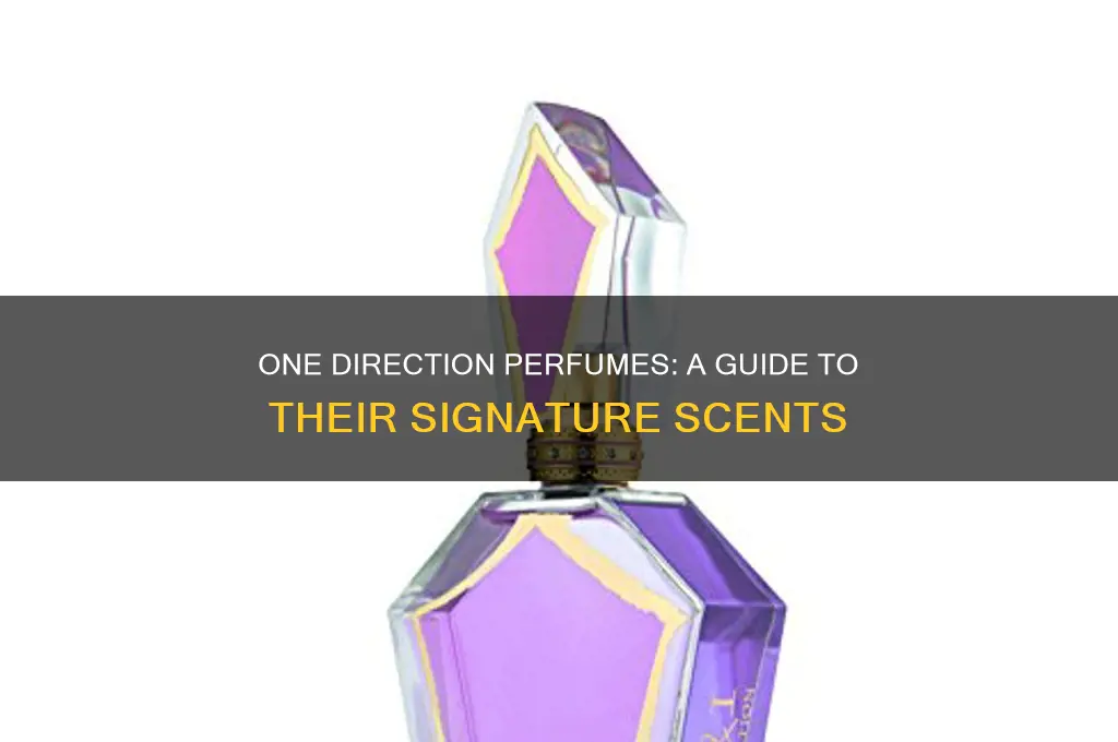 what are the one direction perfumes