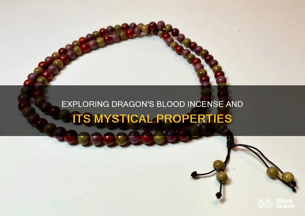 what are the properties of dragons blood incense