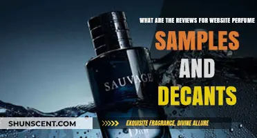 Exploring Website Reviews for Perfume Samples and Decants