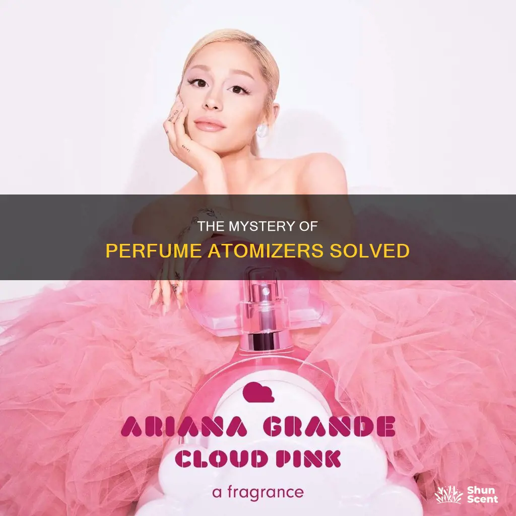 what are those puffy things on perfume spray bottles called