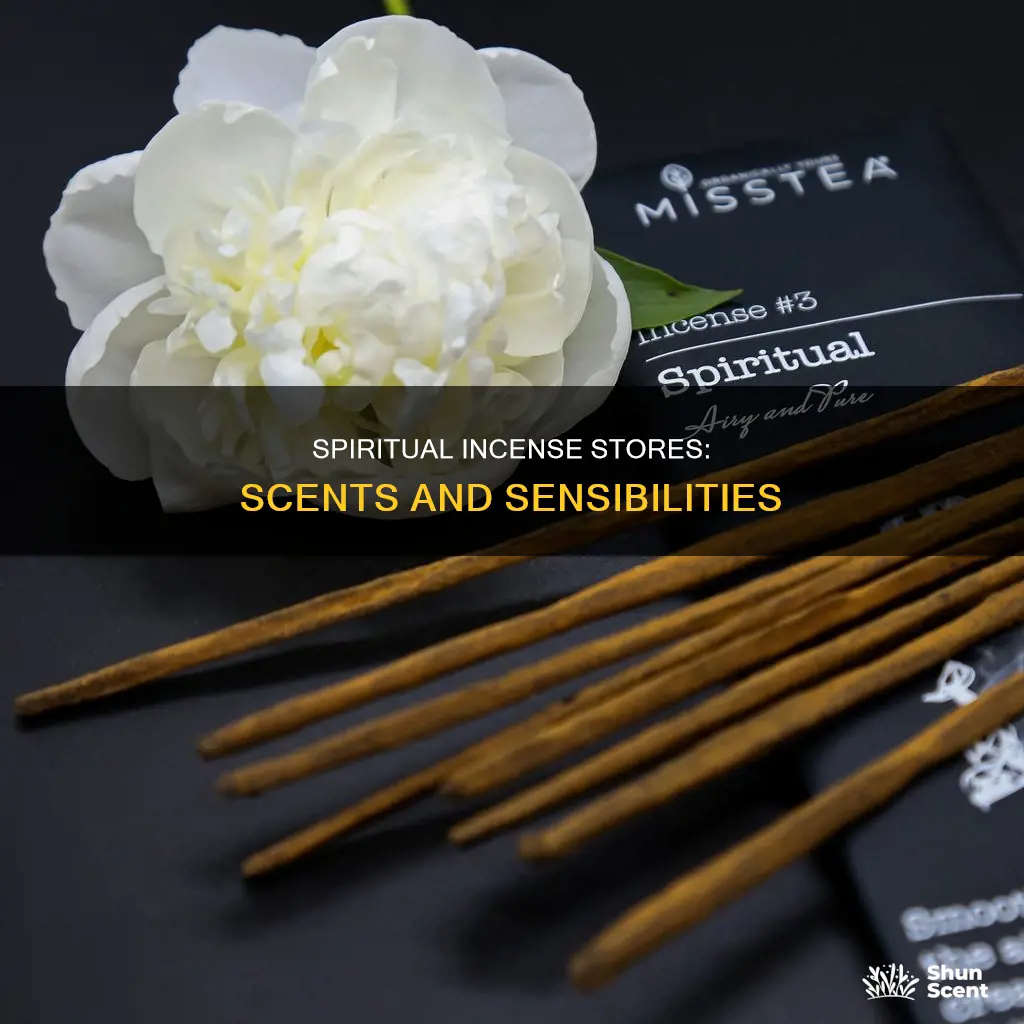 what are those spirital stores which sell incense