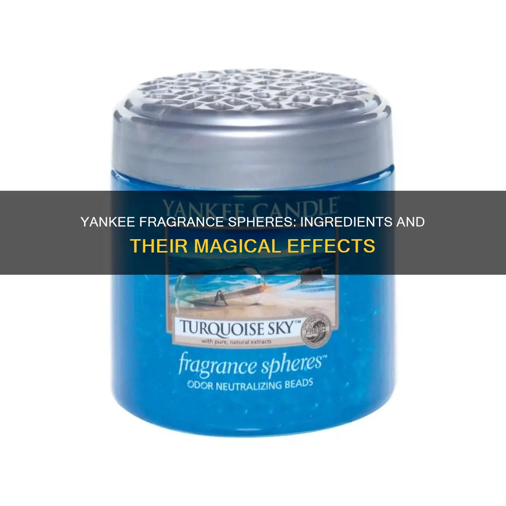 what are yankee fragrance spheres ingredients