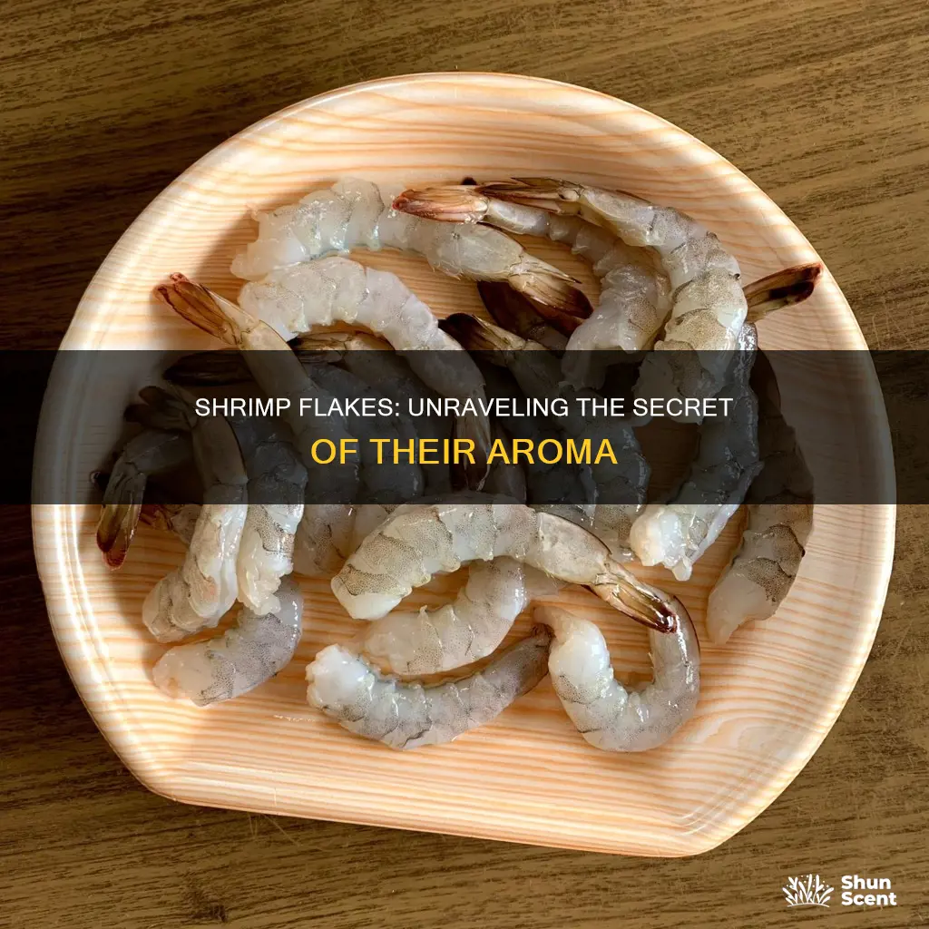 what aroma compound do shrimp flakes smell like