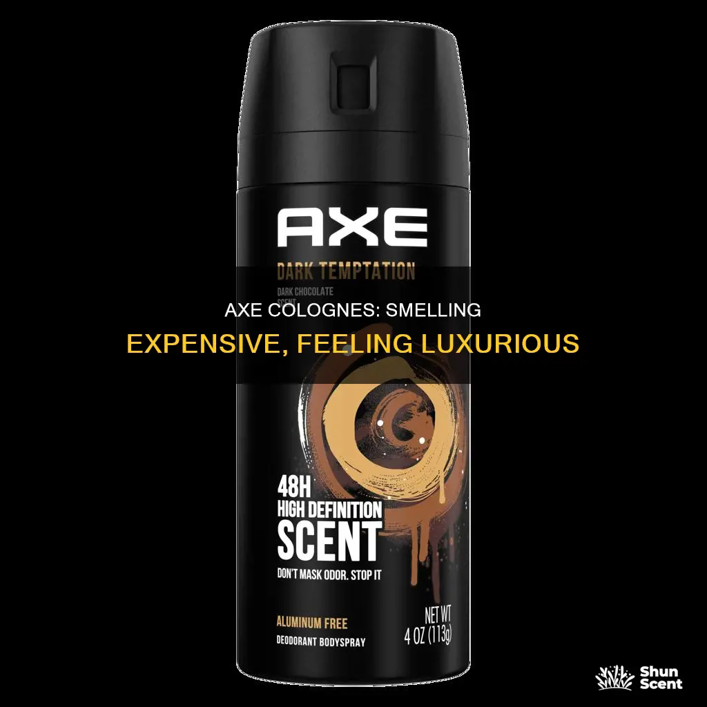 what axe cologne smells like expensive cologne