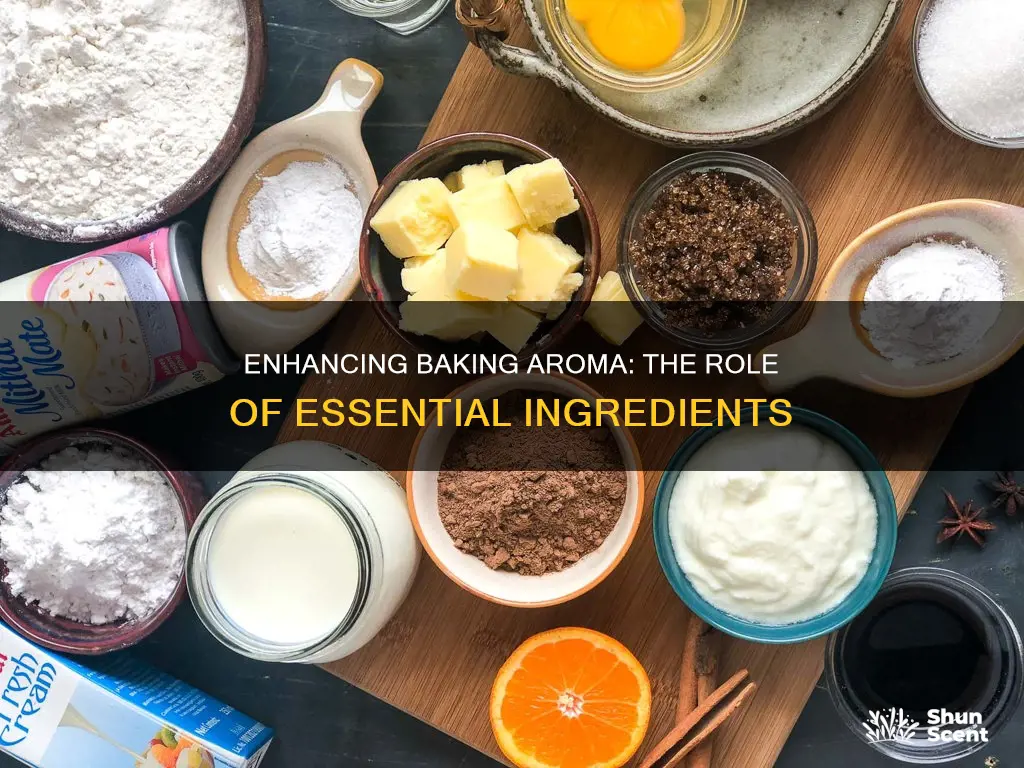 what basic ingredients in baking improves aroma