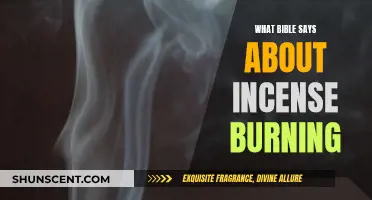 Incense Burning: Biblical Significance and Symbolism