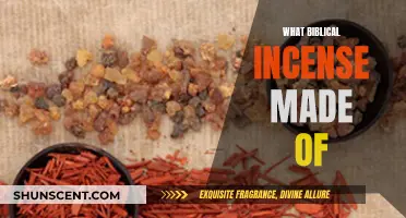 The Ancient Art of Biblical Incense and its Ingredients