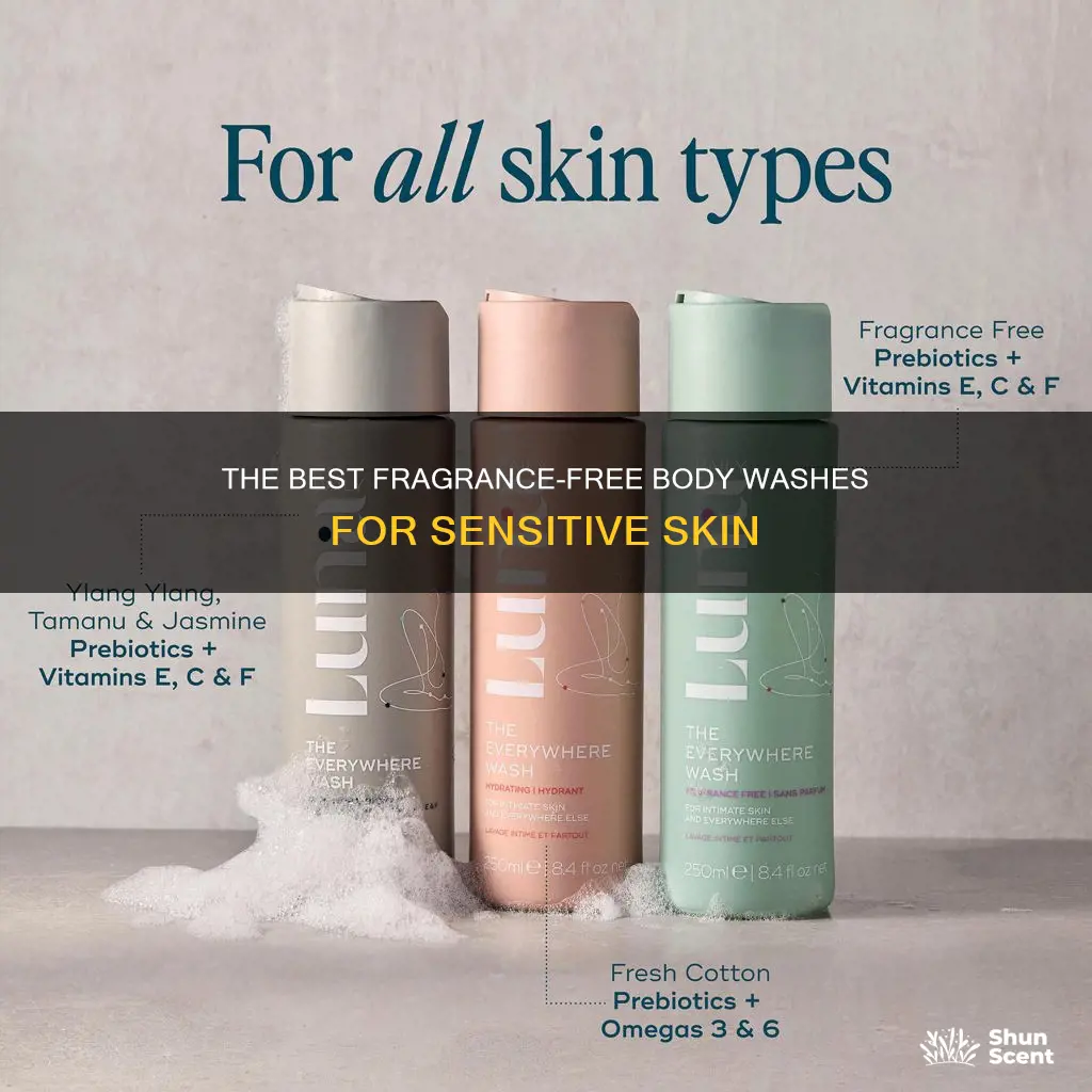 what body wash is fragrance free