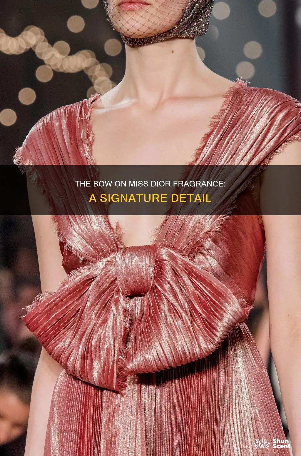 what bow is on miss dior fragrance