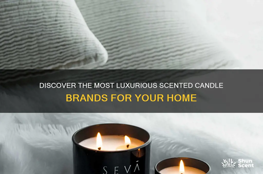 what brand are the best scented candles