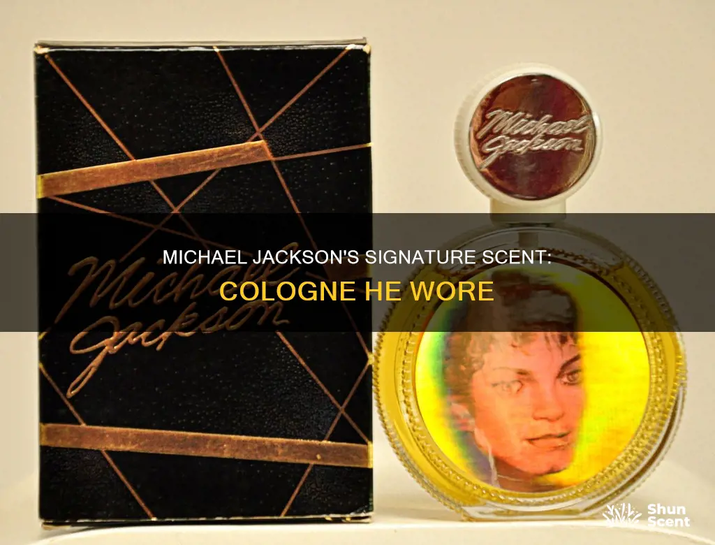 what brand of cologne did michael jackson wear