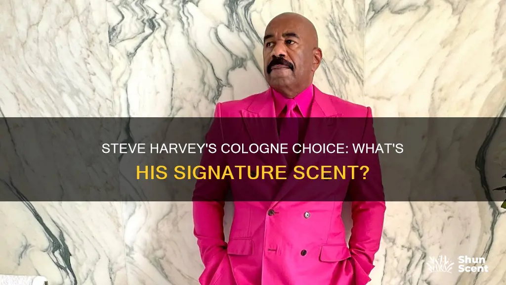 what brand of cologne does steve harvey wear