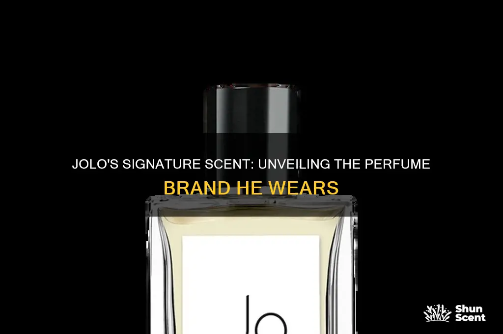 what brand of perfume does jolo wear